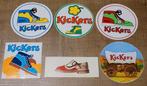 *vintage* 6 stickers: schoenmerk Kickers, Ophalen of Verzenden, Gebruikt, Merk
