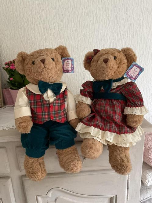 2 grote vintage beren RUSS, Verzamelen, Beren en Cherished Teddies, Zo goed als nieuw, Ophalen of Verzenden