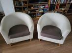 2 fauteuils, Huis en Inrichting, Ophalen, Hout, Gebruikt, Minder dan 75 cm