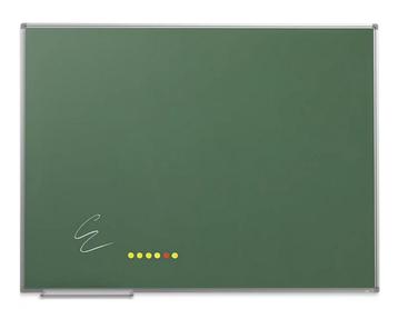 Groot krijtwandbord beschikbaar voor biedingen