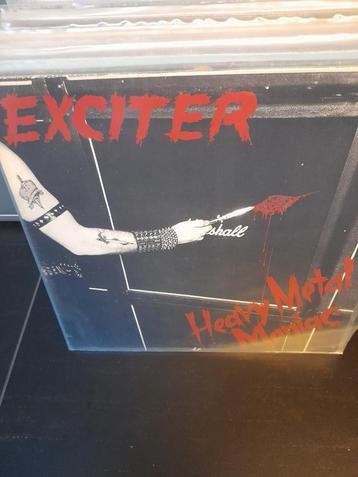 lp - exciter - heavy metal maniac beschikbaar voor biedingen
