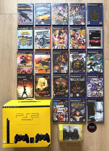 Console Playstation 2 + Jeux beschikbaar voor biedingen