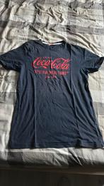 Coca cola tshirt, Kleding | Heren, Ophalen of Verzenden, Gedragen, Maat 46 (S) of kleiner, Blauw