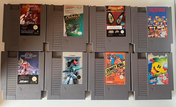 Nintendo nes games, Games en Spelcomputers, Games | Nintendo NES, Zo goed als nieuw, Ophalen