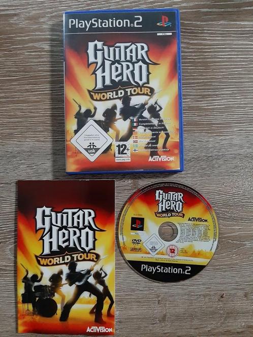 Ps2 guitar hero world tour, Games en Spelcomputers, Games | Sony PlayStation 2, Zo goed als nieuw, Ophalen of Verzenden
