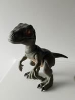 Jurassic world baby blue raptor met geluid, Ophalen of Verzenden, Gebruikt