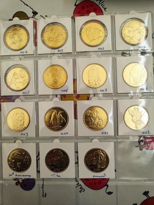 Pairi Daiza munten , memodaille, presses pennys, Postzegels en Munten, Munten en Bankbiljetten | Verzamelingen, Munten, Ophalen of Verzenden