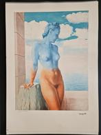 Map lithos (10) getekend Magritte & georgette magritte, Ophalen