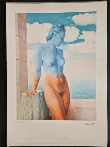 Map lithos (10) getekend Magritte & georgette magritte beschikbaar voor biedingen
