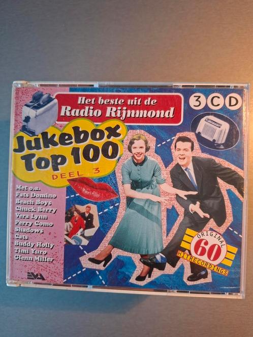 3 cd box. Radio Rijnmond. Jukebox Top 100. Deel 3., Cd's en Dvd's, Cd's | Verzamelalbums, Ophalen of Verzenden