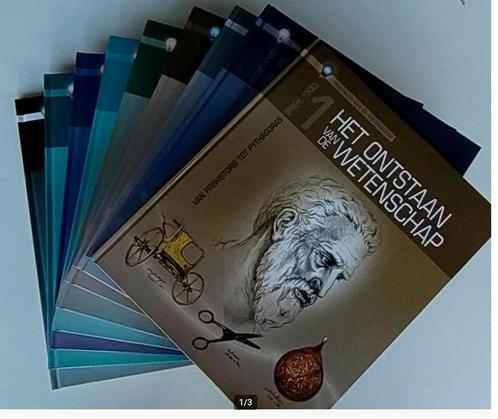 Boeken MIJLPALEN VAN DE WETENSCHAP met 10 DVD'S (9 boeken), Livres, Science, Neuf, Sciences naturelles, Enlèvement