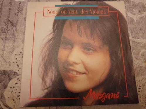 Disque vinyl 45 tours Morgane Nous, On Veut Des Violons, CD & DVD, Vinyles | Pop, Comme neuf, 1980 à 2000, Enlèvement ou Envoi