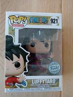 Funko pop One Piece #921 Luffytaro édition spéciale métalliq, Utilisé, Enlèvement ou Envoi