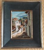 Schilderij - In de bergen - Vinnil, Antiek en Kunst, Ophalen