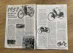 Unieke Map met documentatie nieuwe brommers 1957 - 58 - 59, Fietsen en Brommers, Handleidingen en Instructieboekjes, Verzenden