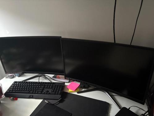 Gaming PC Bundel – GTX 1650 + 2 Curved MSI schermen + Razer, Computers en Software, Desktop Pc's, Gebruikt, SSD, 16 GB, Gaming