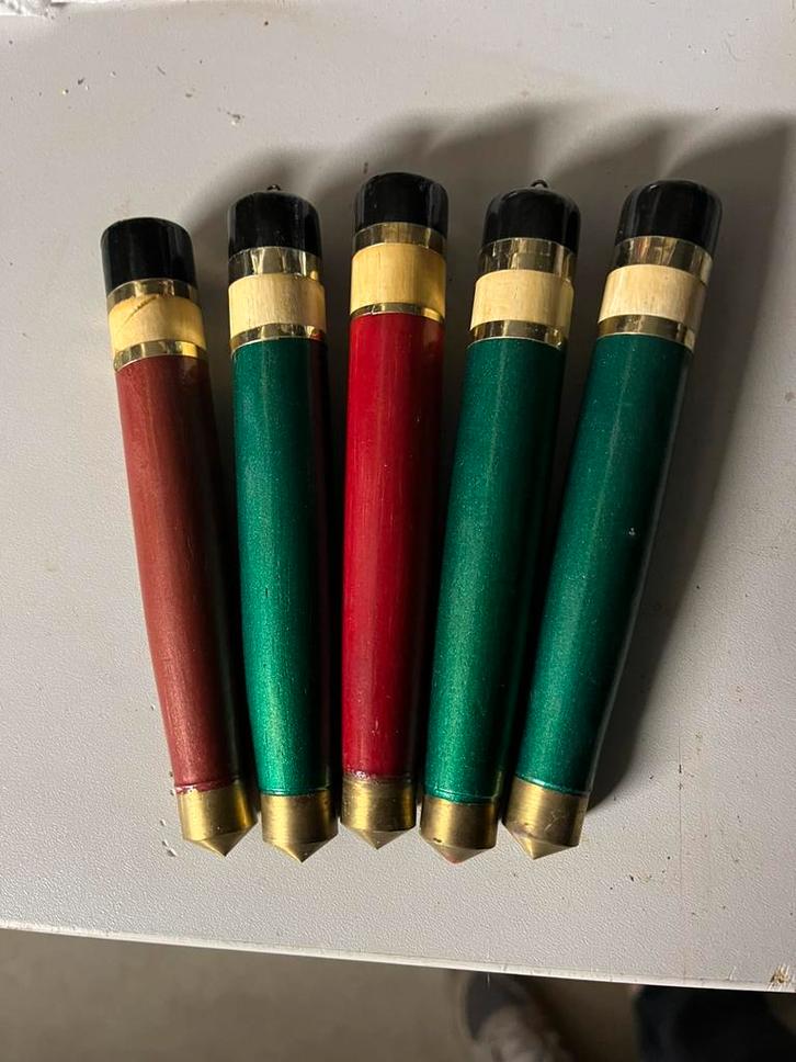 5 zeebaars dobbers 25 gr, Watersport en Boten, Hengelsport | Zeevissen, Zo goed als nieuw, Ophalen of Verzenden