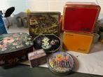 Lot oude blikken dozen., Ophalen of Verzenden, Gebruikt