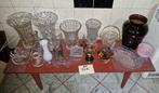 Lot glaswerk voor rommelmarkten zie foto, Ophalen, Gebruikt