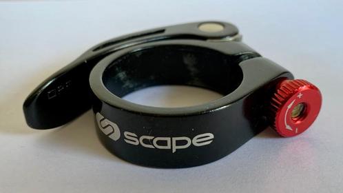 Collier de selle à serrage rapide Scape noir 35mm, Fietsen en Brommers, Fietsonderdelen, Zo goed als nieuw, Mountainbike, Zadel