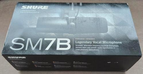 Shure SM7B vocale microfoon, Muziek en Instrumenten, Microfoons, Nieuw, Instrumentmicrofoon, Ophalen of Verzenden