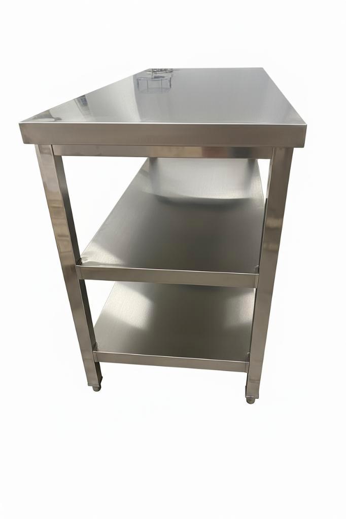 RVS Werktafels - 3-laags, Doe-het-zelf en Bouw, Sanitair, Nieuw, Douche, Inox, Ophalen of Verzenden