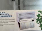 Nieuwe 3 in 1 keuken rol  dispenser met gratis verzending, Ophalen of Verzenden, Nieuw