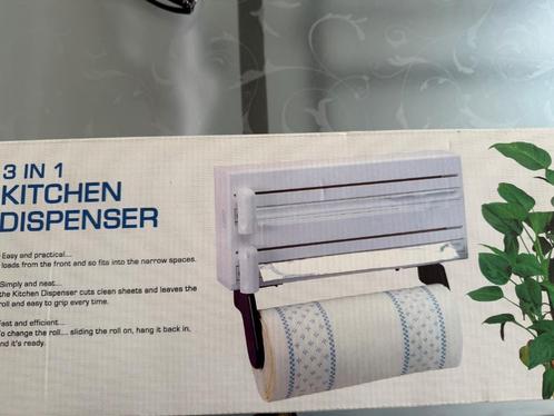 Nieuwe 3 in 1 keuken rol  dispenser met gratis verzending, Huis en Inrichting, Keuken | Keukenbenodigdheden, Nieuw, Ophalen of Verzenden