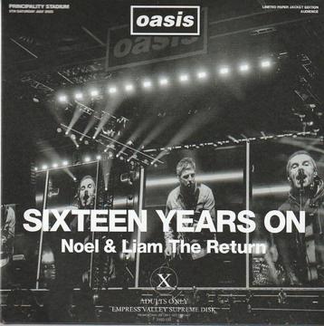 2 CD's OASIS - Live in Cardiff 2025 beschikbaar voor biedingen