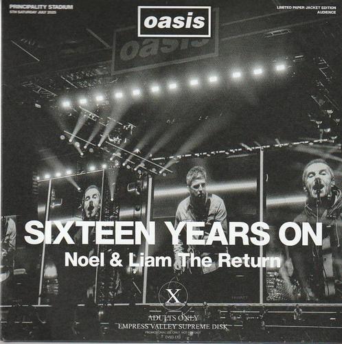 2 CD's OASIS - Live in Cardiff 2025, Cd's en Dvd's, Cd's | Rock, Nieuw in verpakking, Poprock, Verzenden