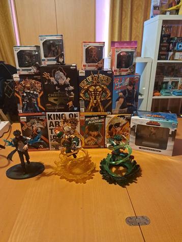Hoop my hero academia/demon slayer figuren  beschikbaar voor biedingen
