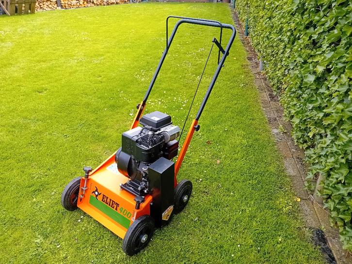 Eliet verticuteermachine te huur, Jardin & Terrasse, Scarificateurs, Comme neuf, Essence, Enlèvement