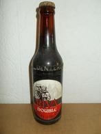DENTERGEM - volle bierfles 1/3L- RIVA Double Abdijbier, Duvel, Bouteille(s), Utilisé, Enlèvement ou Envoi