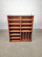 Massief houten archief kastje, Antiek en Kunst, Ophalen of Verzenden