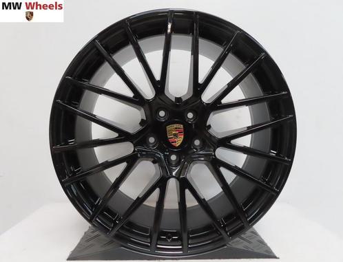 Originele Porsche Cayenne Coupe spyder 22 inch velgen zwart, Auto-onderdelen, Banden en Velgen, Velg(en), Overige maten, Personenwagen