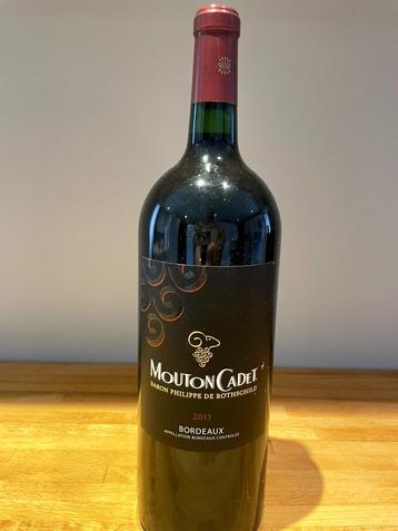 1 magnum de mouton cadet 2015 rothschild, Enlèvement