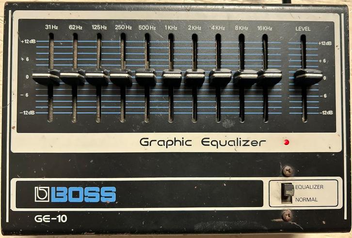 Boss ge-10, Muziek en Instrumenten, Effecten, Gebruikt, Equalizer, Ophalen of Verzenden