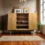 Vintage halfhoge kast / vitrine met open gedeelte, Kinderen en Baby's, Ophalen of Verzenden, Kast