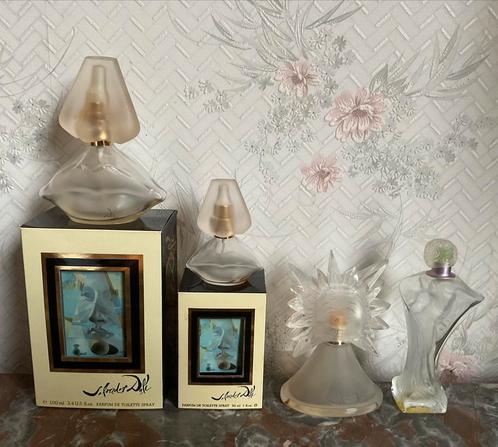 Flacons de parfum vides …..Salvator Dali, Collections, Parfums, Utilisé