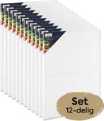 Schildersdoeken set 12pcs - formaat 50x70 cm, Ophalen, Nieuw, Doek