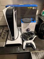 PlayStation 5 PS5 1 TB + originele Pulse 3D-headset +extra's, Ophalen, Gebruikt, Playstation 5