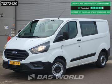 Ford Transit Custom 105pk Dubbel Cabine Euro6 Trekhaak Airco beschikbaar voor biedingen