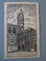 oude gravure postkaart H. Levecque H. Bloedkapel Brugge, Verzenden, Voor 1920, Ongelopen, West-Vlaanderen