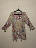 Doorzichtig taupekleurig vestje bloemenmotief Avalanche (L), Kleding | Dames, Overige kleuren, Avalanche, Maat 42/44 (L), Ophalen of Verzenden