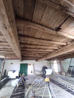 Oude balken (2 stuks; > 11m), Bricolage & Construction, Bois & Planches, 300 cm ou plus, Poutre, Enlèvement, Utilisé