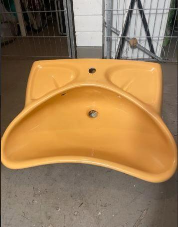 vintage Villeroy & Boch wastafel lavabo Colani 70er, Collections, Rétro, Maison et Meubles, Enlèvement