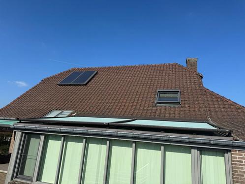 Zonnewering, Tuin en Terras, Zonneschermen, Gebruikt, Screen, 150 tot 300 cm, 450 cm of meer, Elektrisch, Ophalen