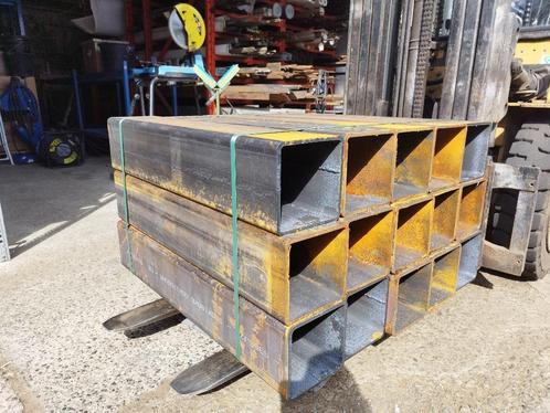 Ijzer / metalen kokers / vierkante buizen / kokerprofiel, Doe-het-zelf en Bouw, Metalen, Zo goed als nieuw, IJzer, Ophalen