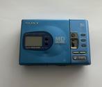 Sony MD minidisc walkman MZ-R35 blauw, Audio, Tv en Foto, Walkmans, Discmans en Minidiscspelers, Minidisc-speler