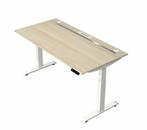 Zit sta bureau Move Boost 4 - (160x80cm) - essenhout-wit, Verzenden, Nieuw